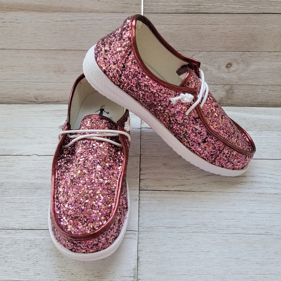 Corkys Shoes Corkys Kayak Mixed Berry Glitter Sneakers Poshmark